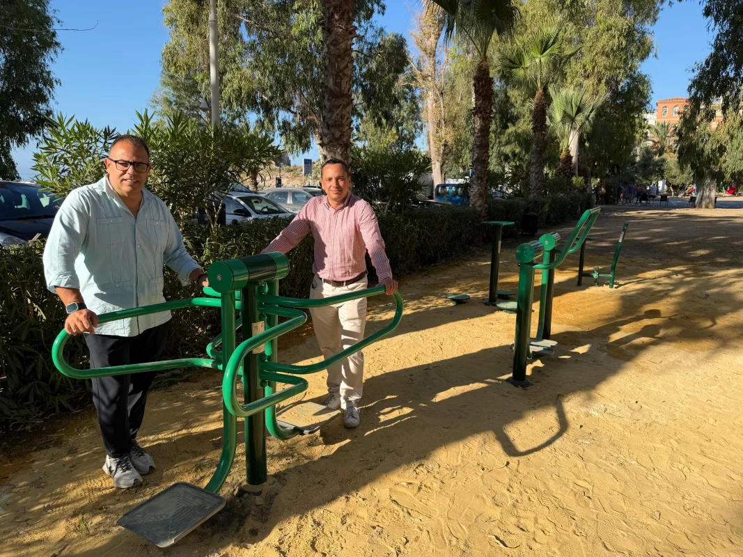 Almuñécar estrena zona biosaludable en el parque El Pozuelo - Actualidad - 90 Costa